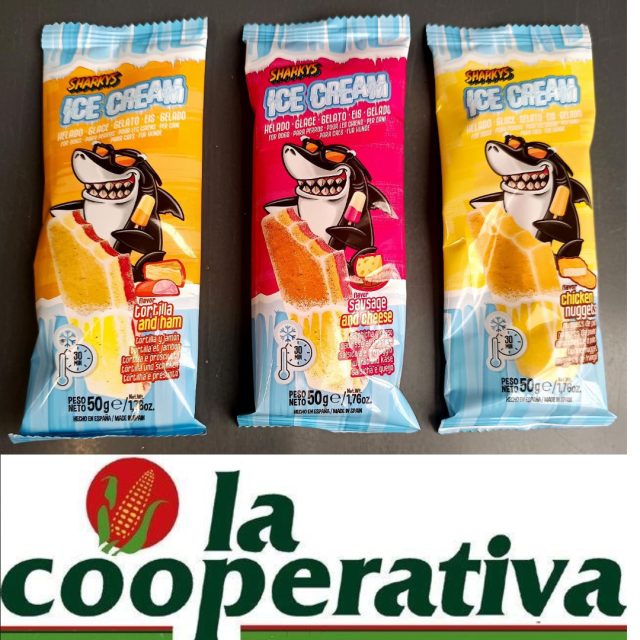 🐶🍦 ¡LAMETAZOS DE FELICIDAD! 🍗🧀🌯
¿Quién dijo que los helados eran solo para humanos? 😜
Este verano, tu perro se merece un caprichazo con Sharky’s Ice Cream 🦈💥
Sabores perrunamente irresistibles:
🌯 Tortilla con jamón (¡olé!)
🧀 Salchicha con queso (¡guau!)
🍗 Chicken nuggets (¡ÑAM!)
📢 Avisa a tu perro que se prepare para flipar 😆
🛒 ¡Ya disponibles en La Cooperativa!
#HeladoPerroStyle #GuauDeSabor #DogSummerVibes #LomitosFresquitos #SharkysPower