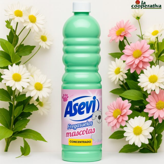 🌸✨ ¡Hogar limpio y seguro para tus mascotas! ✨🐾
En La Cooperativa cuidamos de toda la familia, ¡incluidos los peludos! 🐶🐱
Descubre el Fregasuelos Asevi Mascotas, un limpiador concentrado con aroma fresco y fórmula especial que respeta el entorno de tus animales. 🌿
✔️ Elimina olores
✔️ Aroma duradero
✔️ Apto para hogares con mascotas
📍Disponible en nuestras tiendas físicas y online.💚 ¡Porque un hogar limpio también es un hogar feliz!

#LaCooperativa #AseviMascotas #HogarConMascotas #LimpiezaConAmor #MascotasFelices #CuidamosLoQueImporta