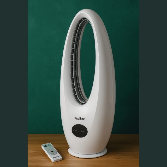 ✨ Dale un giro al verano con el nuevo Habitex VT98 ✨
Diseño moderno, sin aspas y con control remoto para que disfrutes del frescor con estilo y comodidad.
🌬️ 3 velocidades
🔄 Función oscilante
⚡ Potencia eficiente de 45W
Perfecto para tu hogar u oficina. Silencioso, elegante y seguro.
💚 ¡Refresca tu espacio con innovación!
#Habitex #VT98 #VentiladorSinAspas #DiseñoModerno #FrescuraTotal #VeranoHabitex #TecnologíaConEstilo